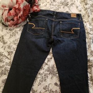 AEO dark denim jeans size 6